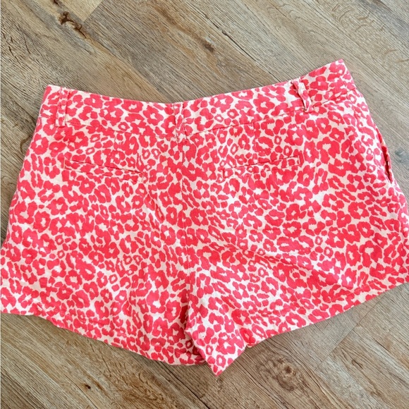 Cynthia Rowley • 100% Linen Animal Print Shorts - Picture 10 of 10